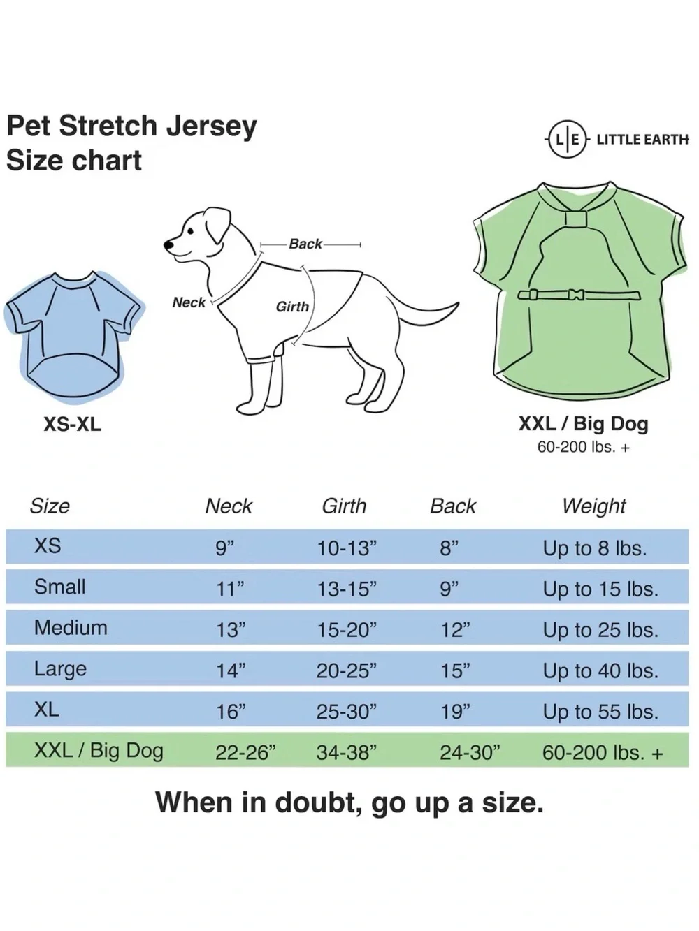 Littlearth NFL Strecth Dog and Cat Jersey- Kansas City Chiefs